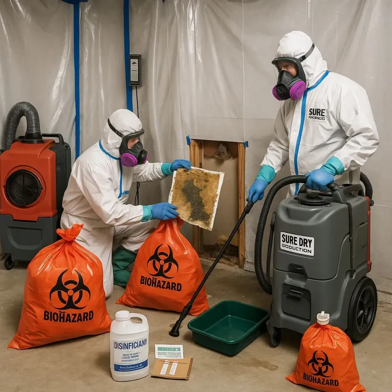 Contaminated Water Handling Protocols process in Mattapoisett Center, MA